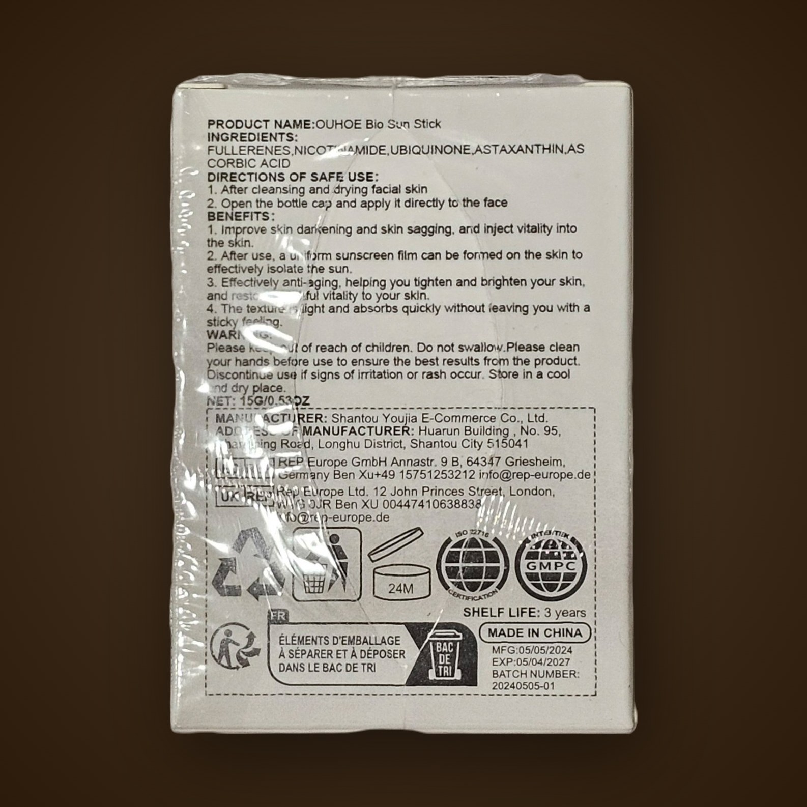 Stick Protector Solar Bio SPF 50+ (2/2)